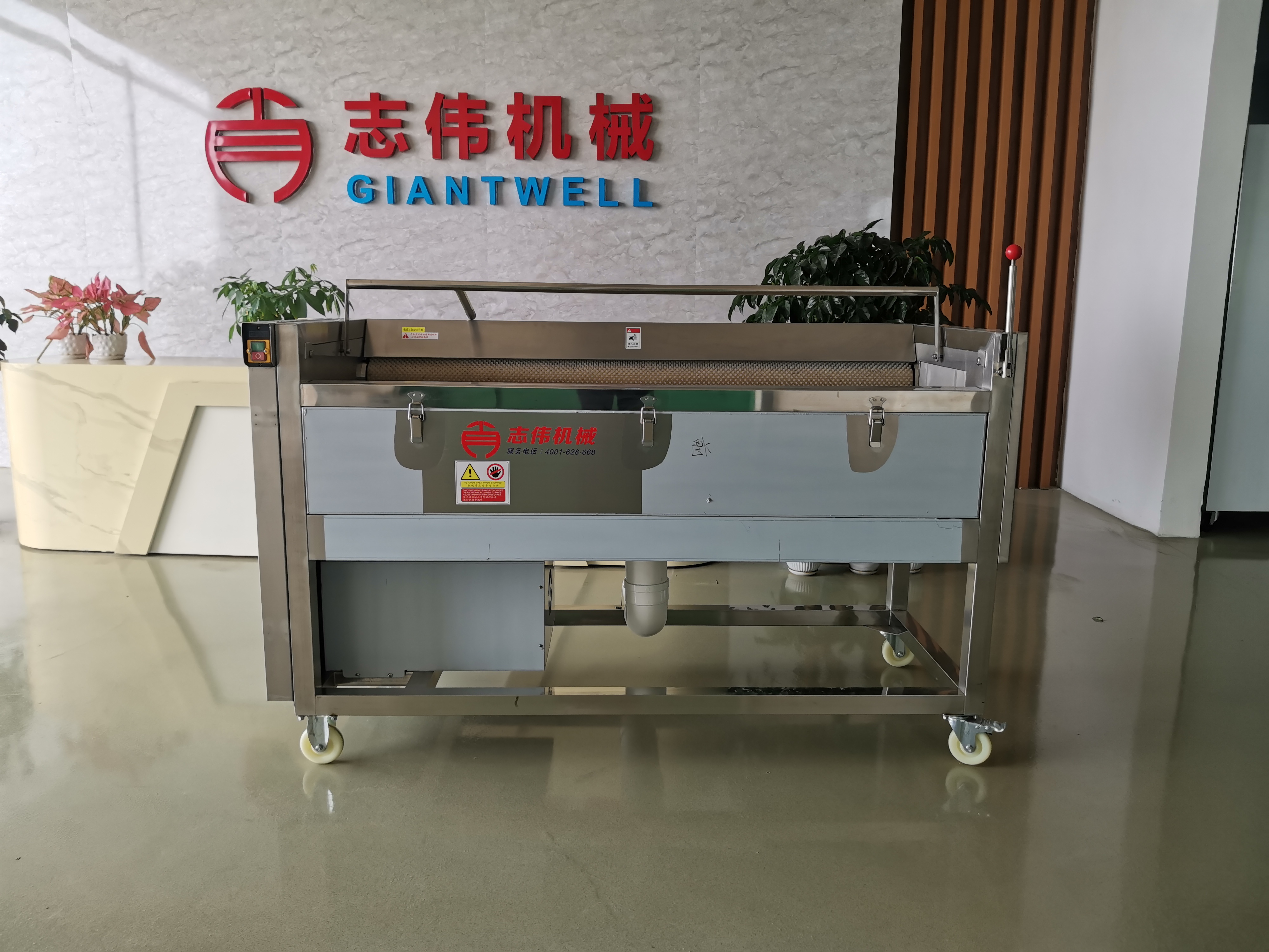 ZW-918清洗去皮機(jī)，土豆去皮機(jī)